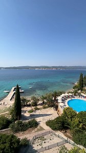 The charm of a bygone era! Orsan Maradiso Hotel by Aminess is located on the beach near Orebić with a view of Korčula. | Aminess Hotels & Resorts
