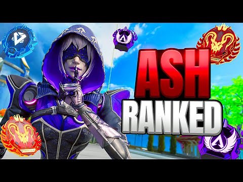 High Level Ash Ranked Gameplay - Apex Legends (No Commentary)