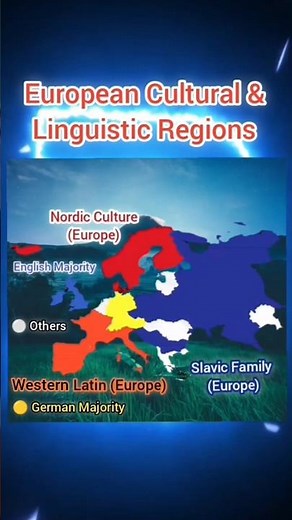 European Cultural & Linguistic Regions // Europe InfoGraphs // Mapping Series // Episode 12 //