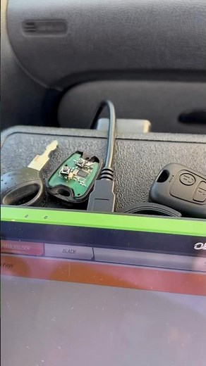 Peugeot 206 key learning 🔐