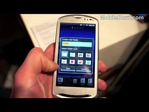 Sony Ericsson Xperia pro - live video first look