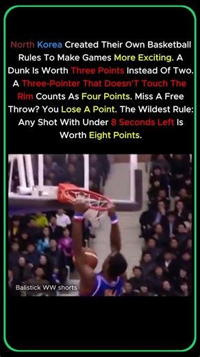 When North Korea's Basketball Rules Would Break the NBA
