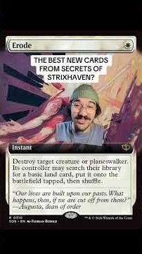 The best new cards from secrets of Strixhaven #mtg