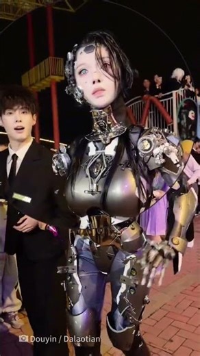 Human or robot This Alita cosplay is so realistic, it s hard to tell if she s the real Battle Ang