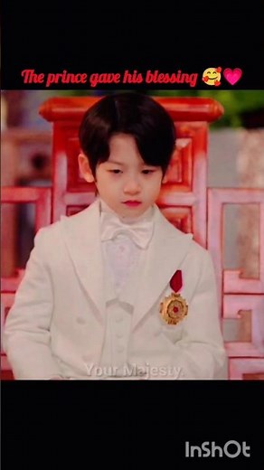 The prince gave his blessing 🥰💗 perfect crown ep 9 #perfectcrown #goahead #kdrama #cdrama #shorts