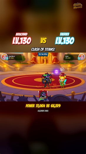 Arachnid vs Faeries — LEGENDARY 1v1 DUEL!