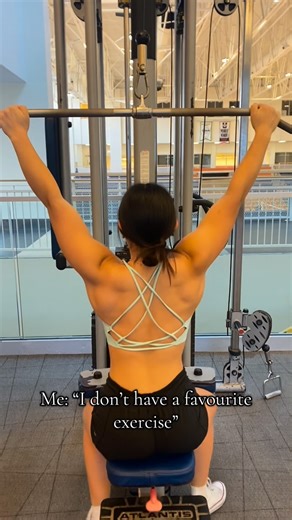taylor cole on Instagram: "I wonder if she likes lat pull downs? don’t mind the poor camera quality and some questionable form from over the years! everyone has to start somewhere!"