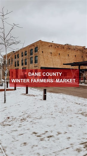 Check out the Dane County Winter Farmers’ Market in Madison, WI. 🌾🐄🧀🥕🥬 It takes place every Saturday from January 3rd through April 4th from 8:00am-12:00pm at the Garver Feed Mill. Vendors at the Winter Market sell almost all of your favorite summer staples, from fresh produce, to meat, cheese, and more. Send this to someone you want to check it out with! #madisonwi #uw #badgers #wintermarket #shoplocal @Garver Feed Mill @Ian’s Pizza Madison