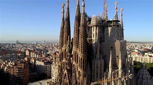 Explore Sagrada Familia from Above: Gothic Meets Nouveau