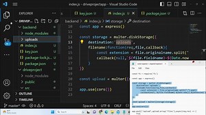 Vue.js Project to Upload Multiple Files to Google Drive Using Service Account in Node.js & Expre