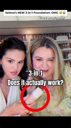 Selena’s NEW 3-in-1 Foundation😃😍| Review|Newly launched by Rare Beauty #rarebeauty #usa #foundation