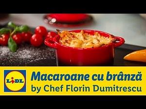 Macaroane cu branza • Gateste cu Chef Florin Dumitrescu