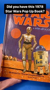 1978 Star Wars Pop Up book. So cool! #starwarsfan #vintagestarwars | stardaze.80