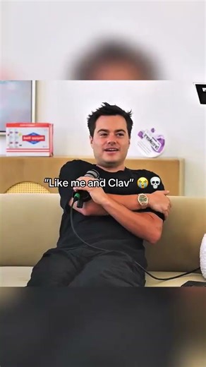 „Like me and clav“😂
