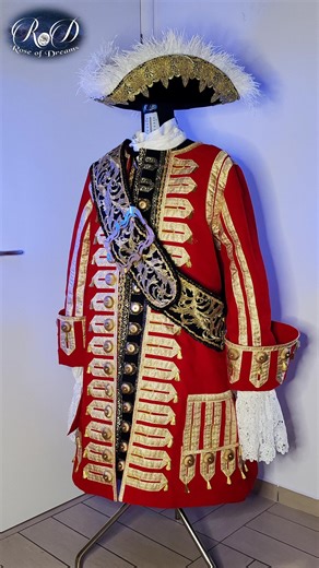 Pirate Captain Hook Costume - Dustin Hoffman Hook Movie Replica - Luxury Handmade Pirate Outfit - Professional Movie Accurate Cosplay - Etsy