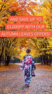 Explore Japan on a Wendy Wu tour this autumn and save up to £1,000 per person with our Japan Autumn Leaves offers. Find out more here (places are limited to secure yours as soon as you can!) 🔗 https://bit.ly/japan-autumn-offers | Wendy Wu Tours