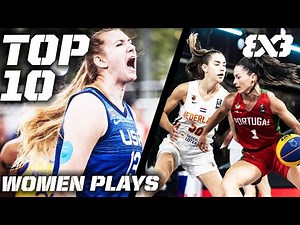 The BEST WOMEN plays of the year | TOP 10 | FIBA3x3