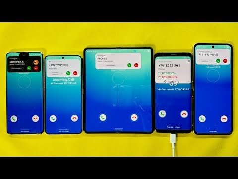 Incoming Call & Double Fake Call at the Same Time Samsung Z Fold3, Z Flip3, S21, S22 S9