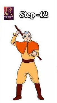 *"How to Draw Aang | Step-by-Step Drawing Tutorial from Avatar: The Last Airbender"* #aang #drawing