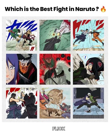 Best Naruto Fights Ever 🔥 Which One is #1?