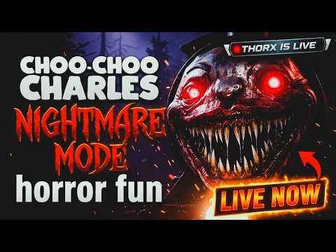 Choo-Choo Charles Nightmare Mode LIVE - Will I Make It?