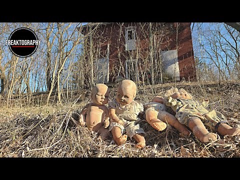 Exploring an Abandoned Doll House in The Woods - My Creepiest Exploration Yet - 4K Video
