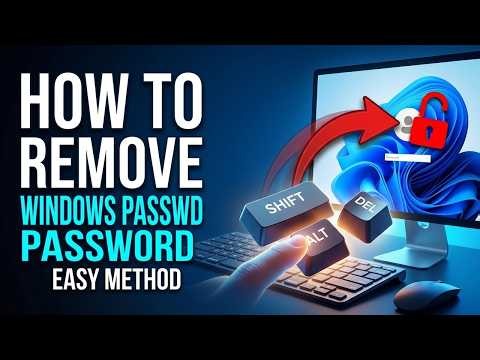 How to Remove Windows Password Windows 10 & 11 (Step-by-Step Guide)