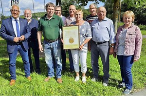 Urkunde für Oschwitz: Ein fehlendes M und ein Namensirrtum - Frankenpost