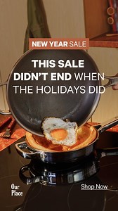 Last Chance To Save! 💪High-performance cookware for every cooking style 🌍Made without PFAS, PTFE, PFOA, or other harmful toxins | Our Place