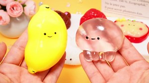 6Pcs Squishy Fidget Toys, Stress Relief Sensory Squeeze Toys for Kids,Cute Squishies Sensory Toys for Party Favors, Classroom, Easter Gifts Easter Basket Stuffers