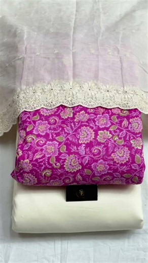 # beautiful punjabi cotton printed fabric and beautiful colours # ❤️❤️