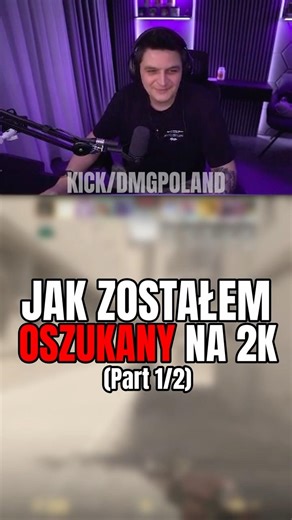 Jak zostałem OSZUKANY na 2k | DMGPOLAND #twitchpolska #kick #twitch #streamer #historia