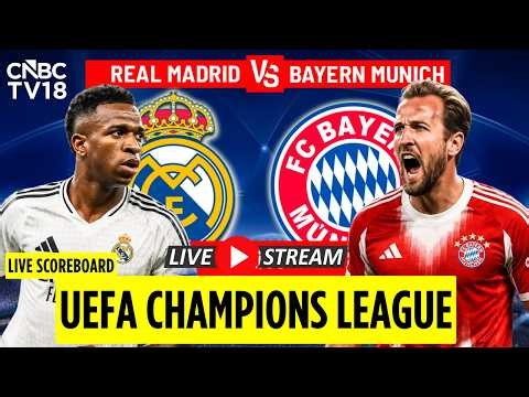 🔴Real Madrid vs Bayern Munich LIVE: UEFA Champions League Quarterfinal Match | UCL 2026 LIVE | N18G