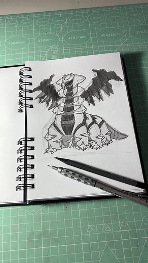 Como desenhar o Giratina passo a passo
