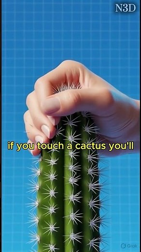 Cactus Spines in Hand? Try This Simple Glue Trick! 🌵😱