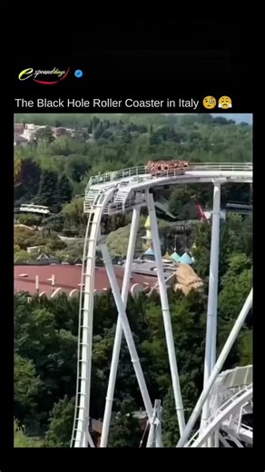 ex pounds on Instagram: "Dare to ride Oblivion, Italy's jaw-dropping Black Hole roller coaster! With an almost vertical drop, it sends thrill-seekers plunging into adrenaline-fueled darkness, combining speed, height, and mind-bending twists. This iconic ride is not just about fear - it's a masterclass in engineering and design, giving riders a heart-stopping experience they'll never forget. Would you take the plunge? Share your thoughts below! 👇 Please 🙏 like and follow for more videos like th