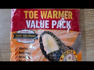 Warm Toes ALL Winter! 🔥🧦 HotHands Toe Warmers Review | Do They Really Last 8 Hours?