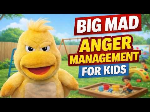 The BIG MAD Moment 😡 | Anger Management for Kids (No Hitting, No Meltdowns) Kid's Calming Strategies