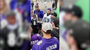 Frankie the Green Screen Guy Goes to a Ravens Game While at Work