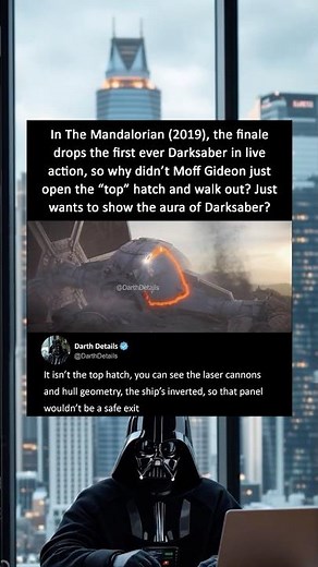 Why Gideon Didn’t Just Open the “Top” Hatch | The Mandalorian S1