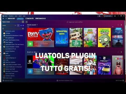 HOW TO GET GAMES "FREE" DIRECTLY ON STEAM (TUATOOLS PLUGIN) | COMPLETE TUTORIAL (ITA)