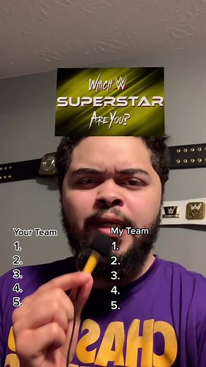 Ultimate WWE Showdown: Your Team vs My Team