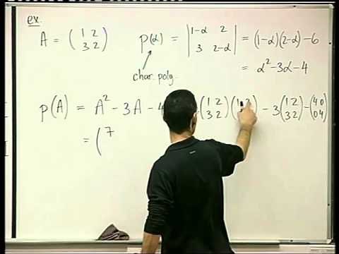 69 - The Cayley-Hamilton theorem