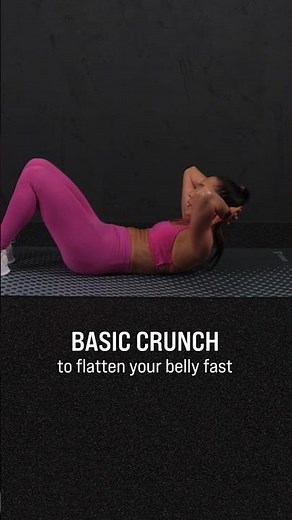 Basic Crunch for Stronger Abs – Try This Now!