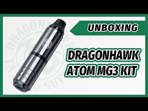 Dragonhawk Atom Wireless Tattoo Kit Introduction