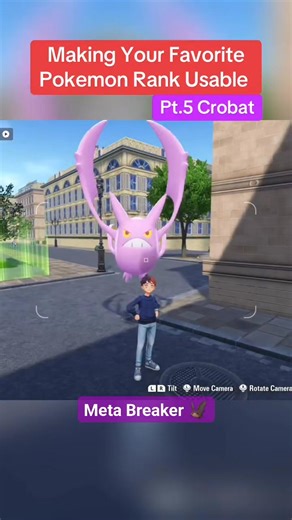 𝗪𝗵𝗼 𝗻𝗲𝗲𝗱𝘀 𝗮 𝗟𝗲𝗴𝗲𝗻𝗱𝗮𝗿𝘆 𝘄𝗵𝗲𝗻 𝘆𝗼𝘂 𝗵𝗮𝘃𝗲 𝗮 𝗖𝗿𝗼𝗯𝗮𝘁? 🦇💜 ​ This is exactly why I love Pokémon battles. Trainer KillKadoTv proves that you don't need to follow the "meta" to win—you just need to believe in your partners! Watching "Noctis" the Crobat absolutely speed-blitz a Tyranitar and Garchomp is the most satisfying thing I've seen all day. That Brave Bird damage is massive! It’s honestly so wholesome seeing an OG favorite holding its own against the big threats. 