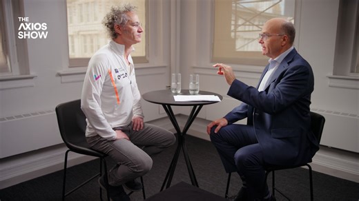 Watch the extended interview with Palantir CEO Alex Karp on "The Axios Show"