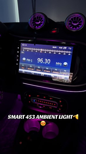 Smart 453 Ambient Light: Αθηνών-Θεσσαλονίκης