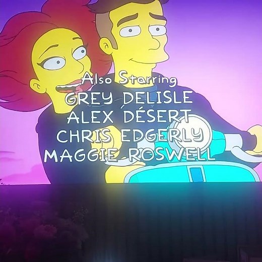 The Simpsons End Credits
