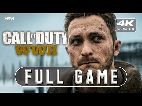 CALL OF DUTY WW2 Campaign Gameplay Walkthrough FULL GAME [4K 60FPS PC ULTRA] - No Commentary